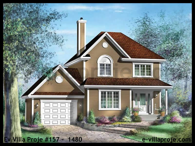 Ev Villa Proje #157 - 1480 Ana Görsel
