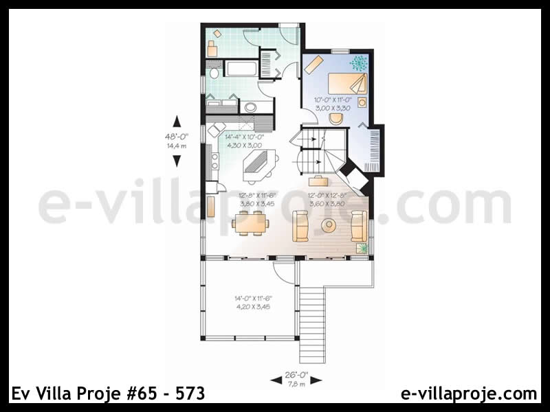 Ev Villa Proje #65 - 573 Galeri Görseli 2
