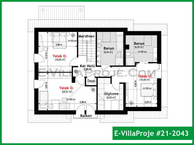 Ev Villa Proje #21 - 2043 Galeri Görseli 3