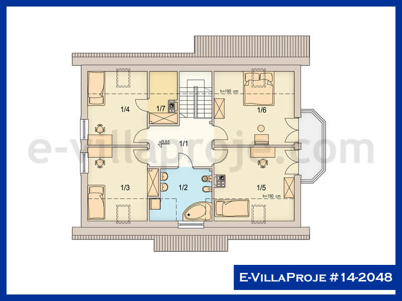 Ev Villa Proje #14 - 2048 Galeri Görseli 3