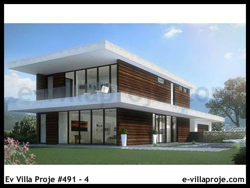 Ev Villa Proje #491 - 4 Ana Görsel